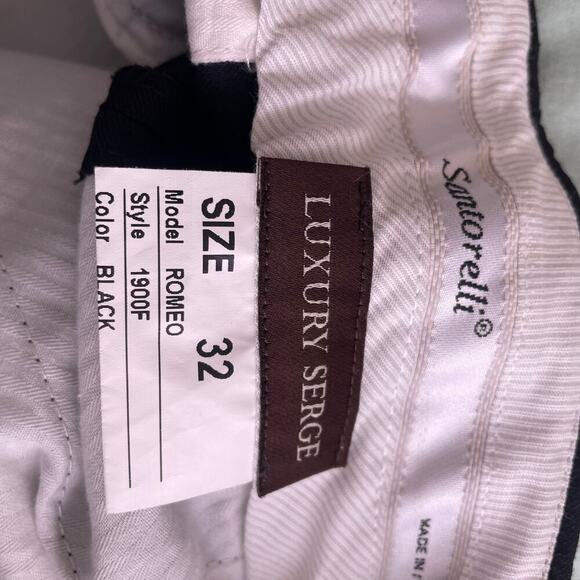 Santorelli Women’s Black Trousers 100% virgin wool Size 32 - Picture 4 of 5